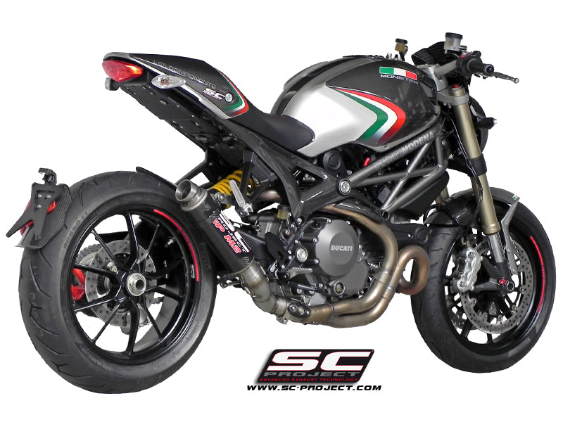 SC-Project GP-M2 Exhaust - Ducati Monster 1100 EVO 2011-2014