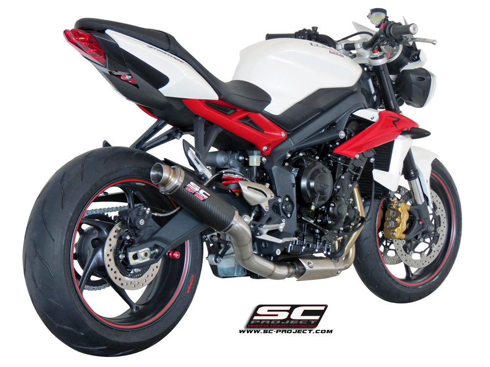SC-Project GP M2 Exhaust - Triumph Street Triple / Street Triple R 2013-2017