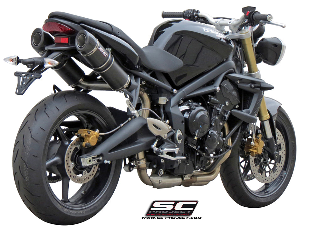 SC-Project GP-Tech Exhaust - Triumph Street Triple / Street Triple R 2007-2012