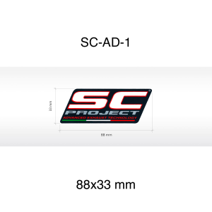 SC-Project Heat Resistant Exhaust Decal Set