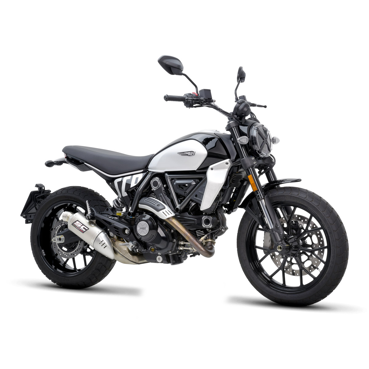 SC-Project Open Box Rally-S Exhaust - Ducati Scrambler 800 / Scrambler 800 Full Throttle 2023-2024