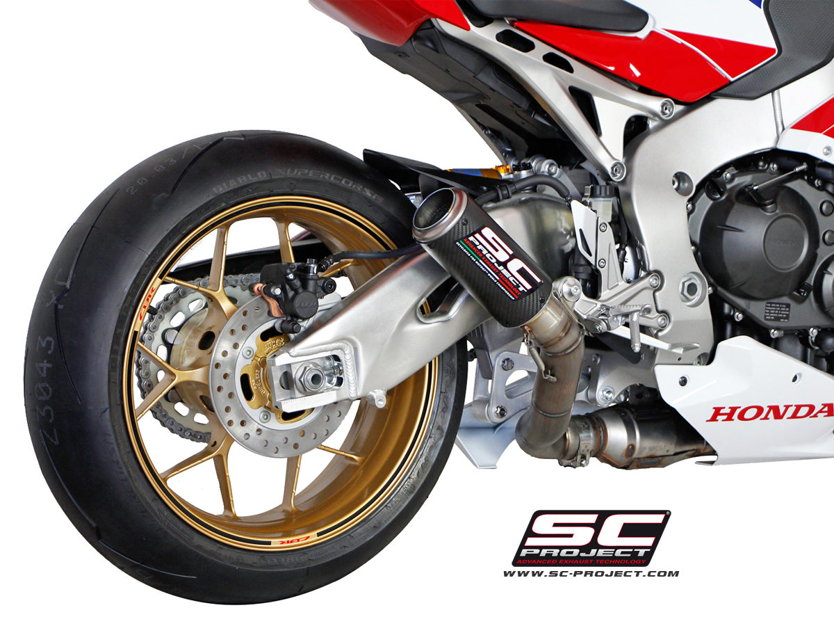 SC-Project Open Box Titanium CR-T Exhaust - Honda CBR1000RR / CBR1000RR SP 2014-2016