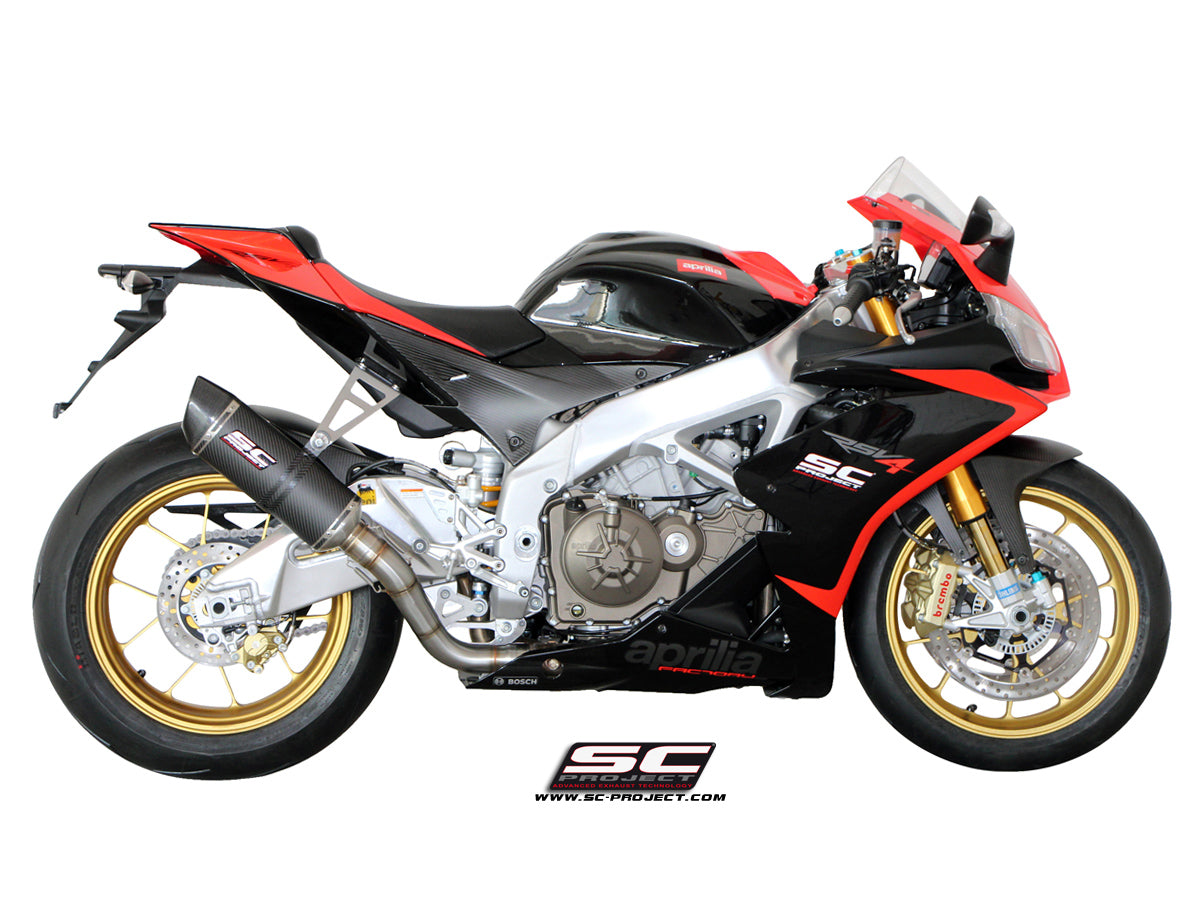 SC-Project Oval Exhaust - Aprilia RSV4 / RSV4 Factory 2009-2015