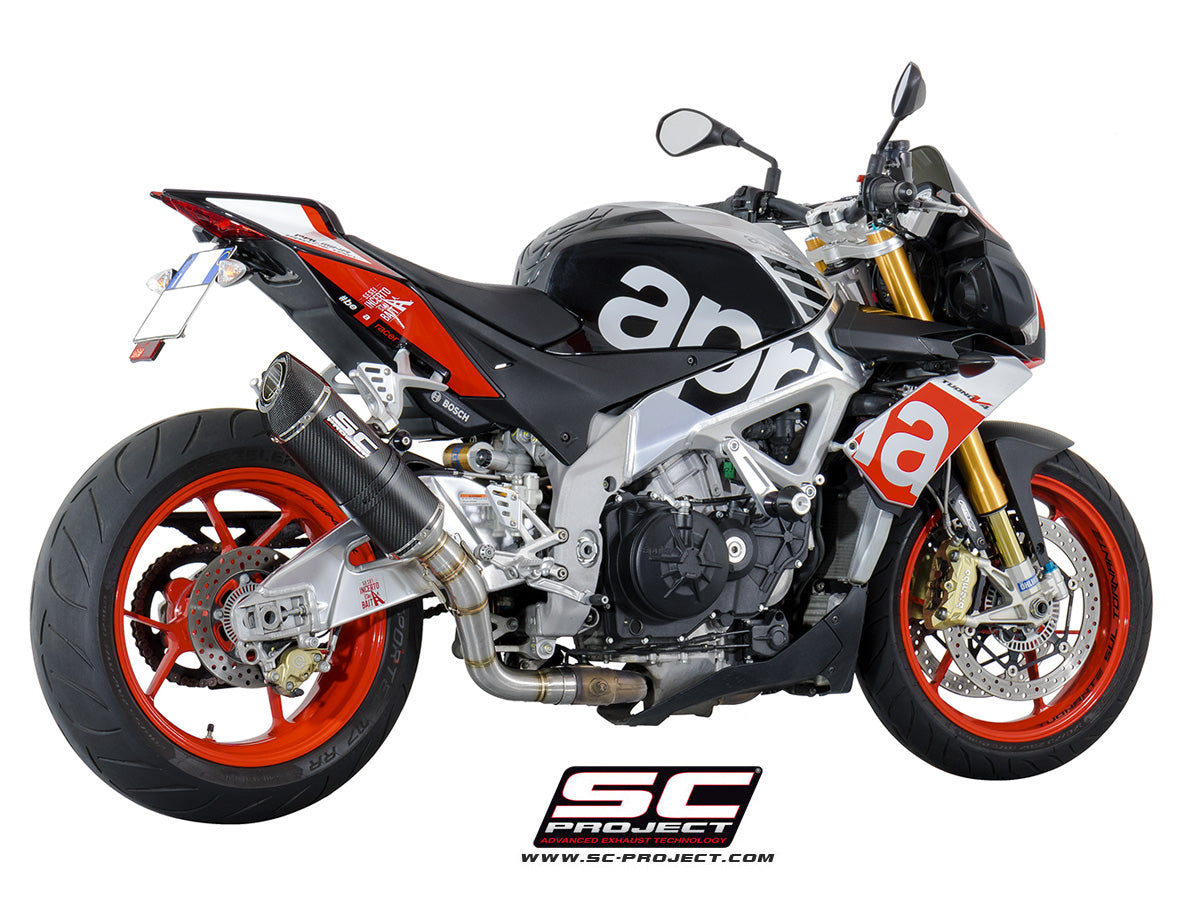SC-Project Oval Exhaust - Aprilia Tuono V4 1100 Factory / Tuono V4 1100 RR 2015-2016