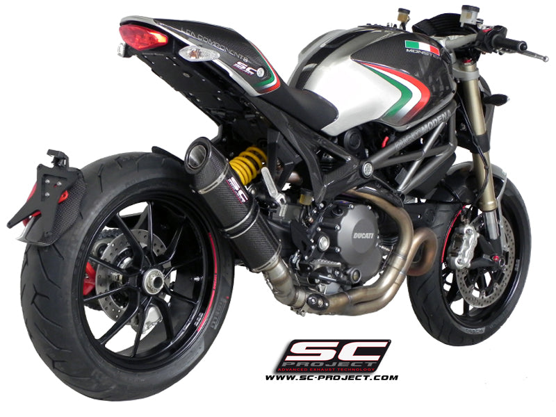 SC-Project Oval Exhaust - Ducati Monster 1100 EVO 2011-2014