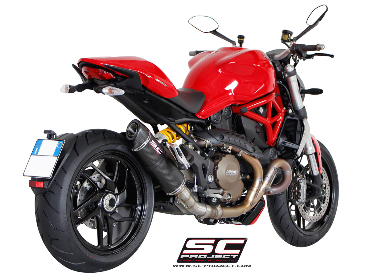 SC-Project Oval Exhaust - Ducati Monster 1200 / Monster 1200S 2014-2016