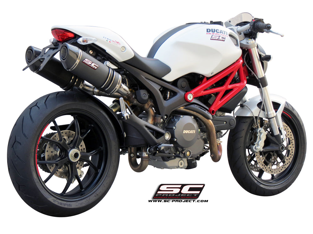 SC-Project Oval Exhaust - Ducati Monster 696 / Monster 796 2008-2015