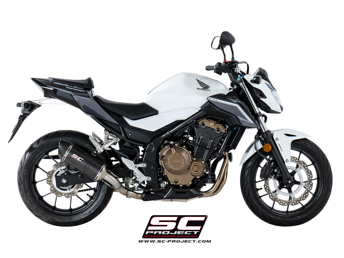 SC-Project Oval Exhaust - Honda CB500F / CB500X 2017-2018