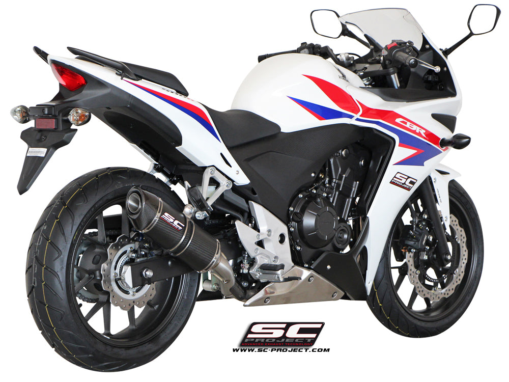 SC-Project Oval Exhaust - Honda CBR500R 2012-2016