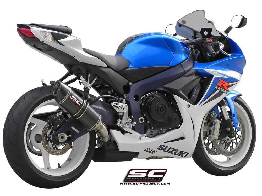 SC-Project Oval Exhaust - Suzuki GSX-R600 / GSX-R750 2011-2016