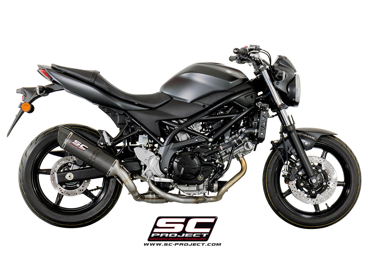 SC-Project Oval Exhaust - Suzuki SV650 2016-2025