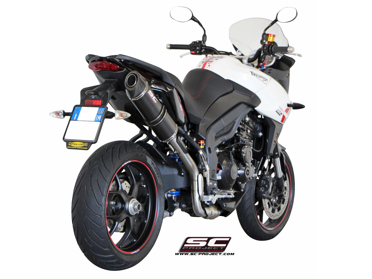 SC-Project Oval Exhaust - Triumph Tiger Sport 1050 2016-2017