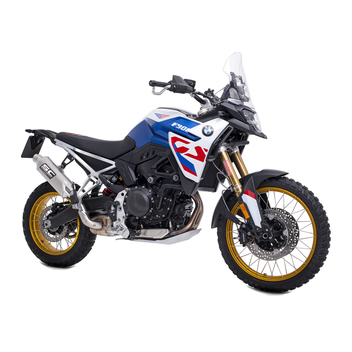 SC-Project Rally Raid Exhaust - BMW F900GS 2024-2026