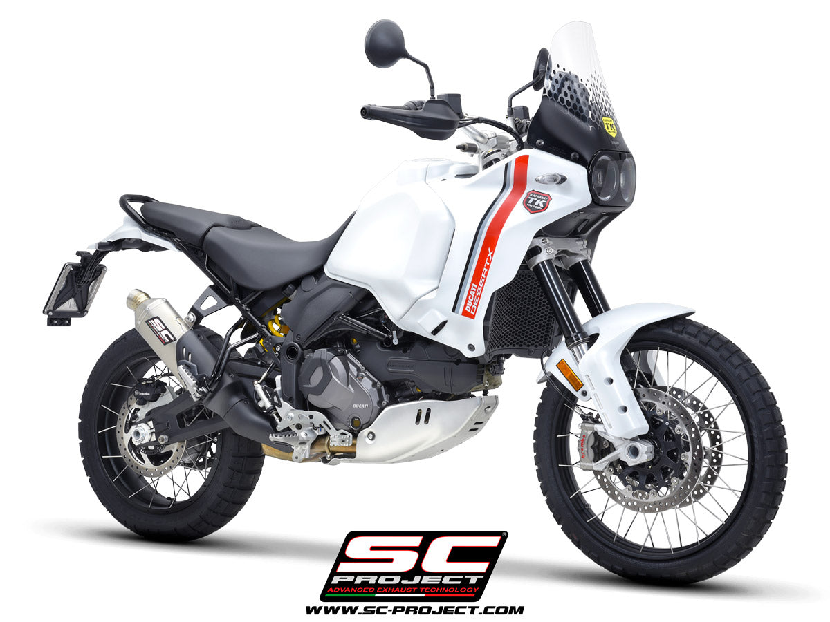 SC-Project Rally Raid Exhaust - Ducati DesertX 2022-2026