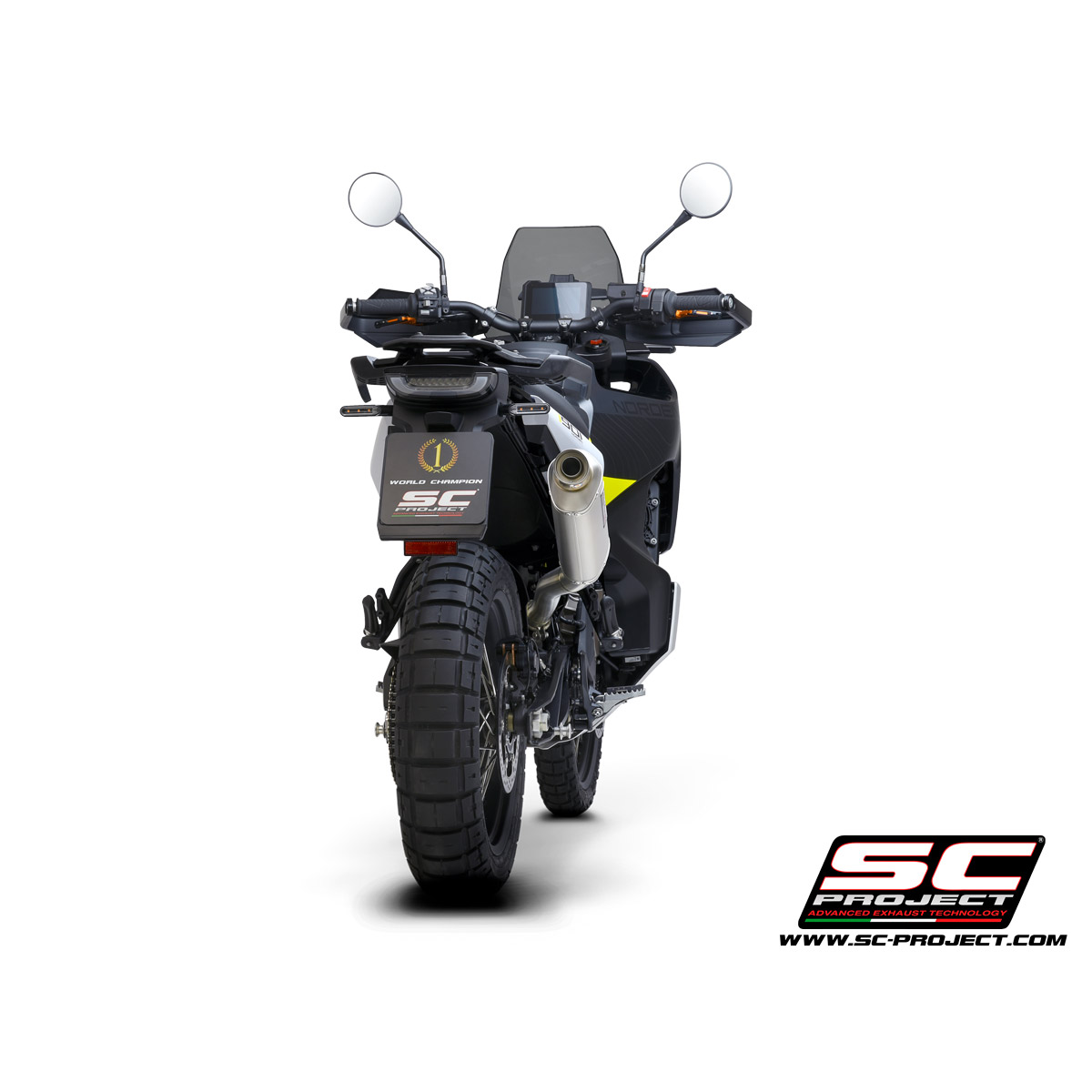 SC-Project Rally Raid Exhaust - Husqvarna Norden 901 2022-2023