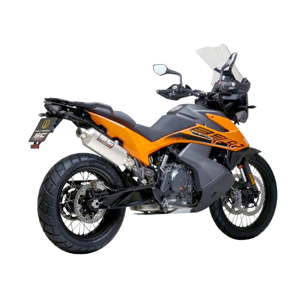 SC-Project Rally Raid Exhaust - KTM 790 Adventure / 790 Adventure R 2019-2025