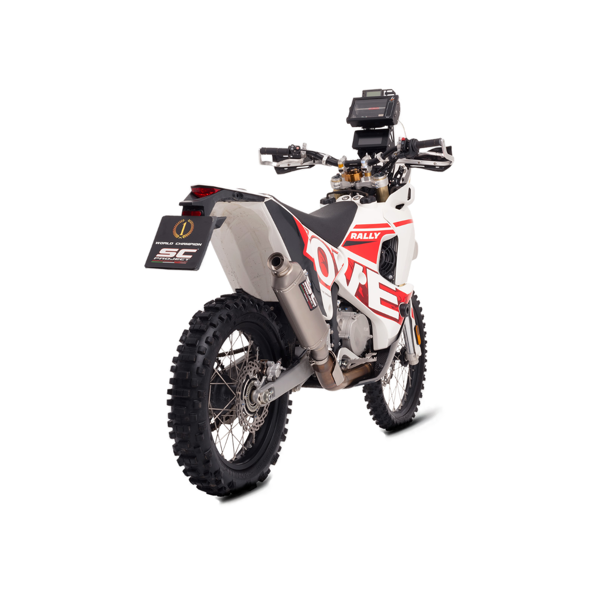 SC-Project Rally Raid Exhaust - Kove 450 Rally 2023-2024