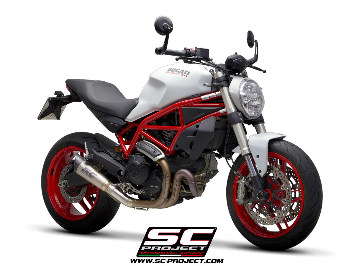 SC-Project S1 Exhaust - Ducati Monster 797 2017-2020