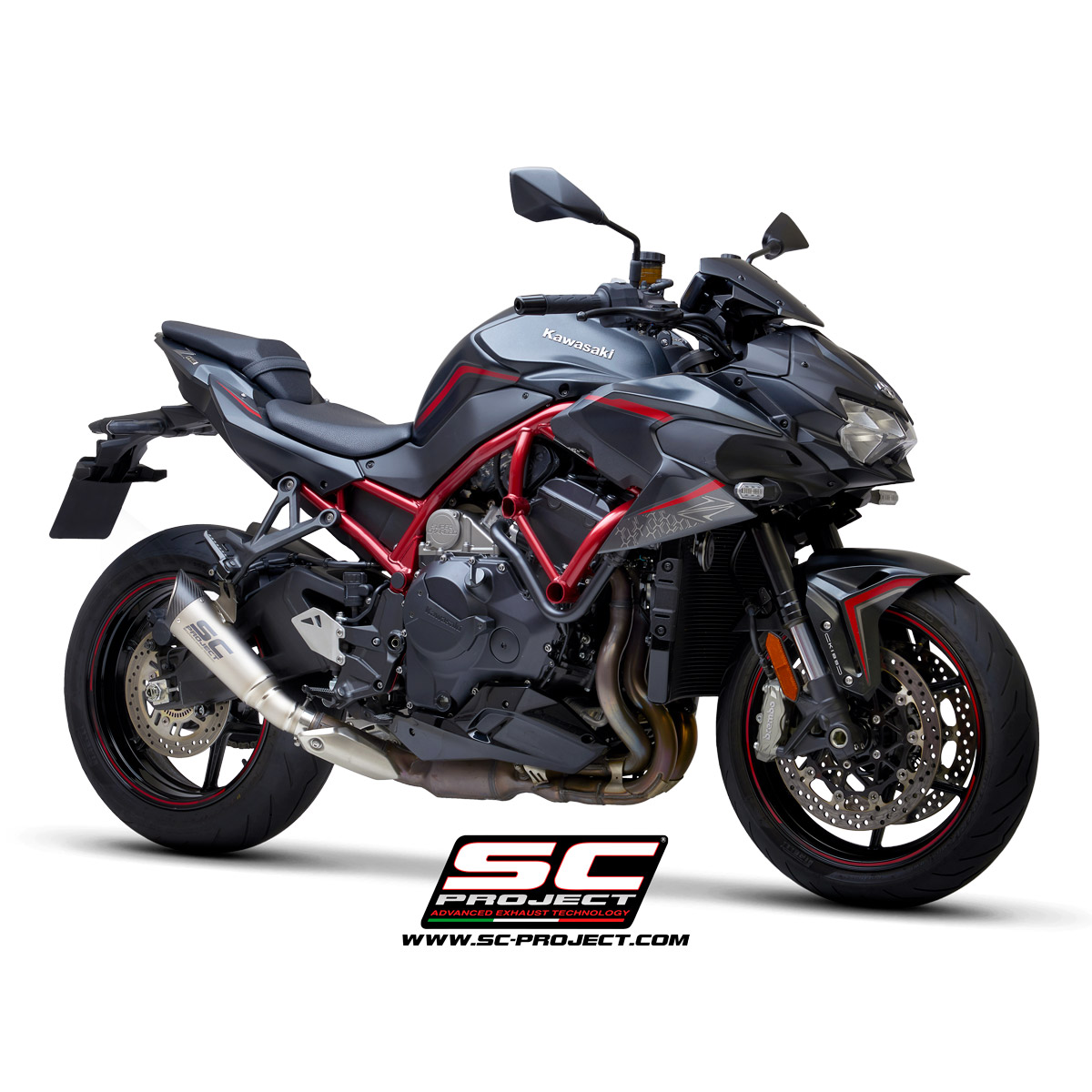 SC-Project S1 Exhaust - Kawasaki Z H2 2020-2024