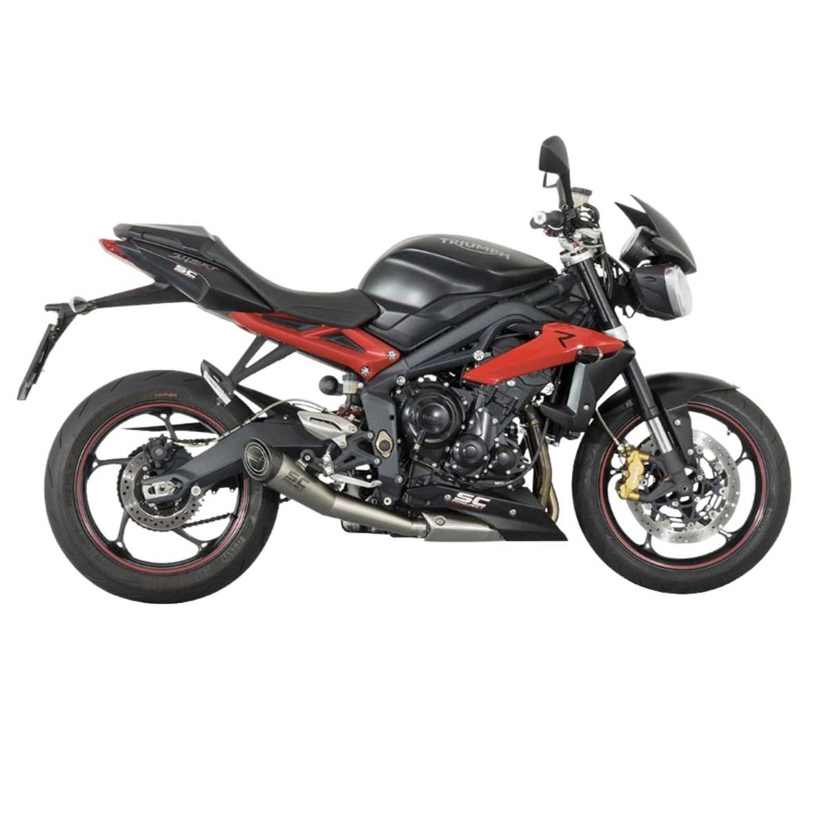 SC-Project S1 Exhaust - Triumph Street Triple / Street Triple R 2013-2017