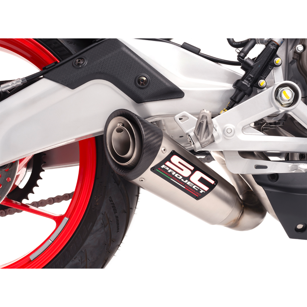 SC-Project S1 Full System Exhaust - Aprilia RS 457 / Tuono 457 2024-2026