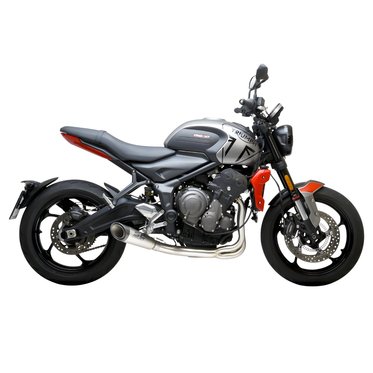 SC-Project S1 Full System Exhaust - Triumph Daytona 660 / Trident 660 2020-2026