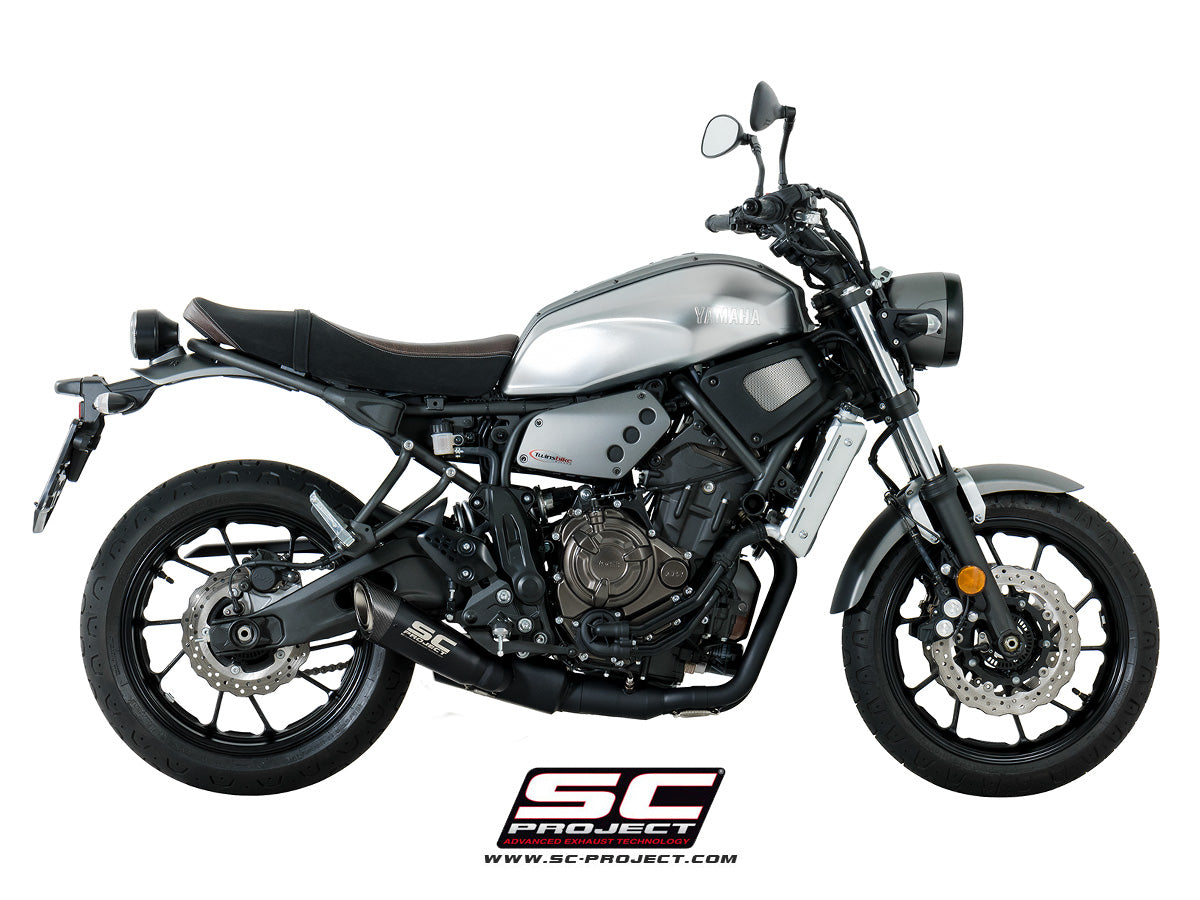 SC-Project S1 Full System Exhaust - Yamaha MT-07 / XSR700 2017-2021