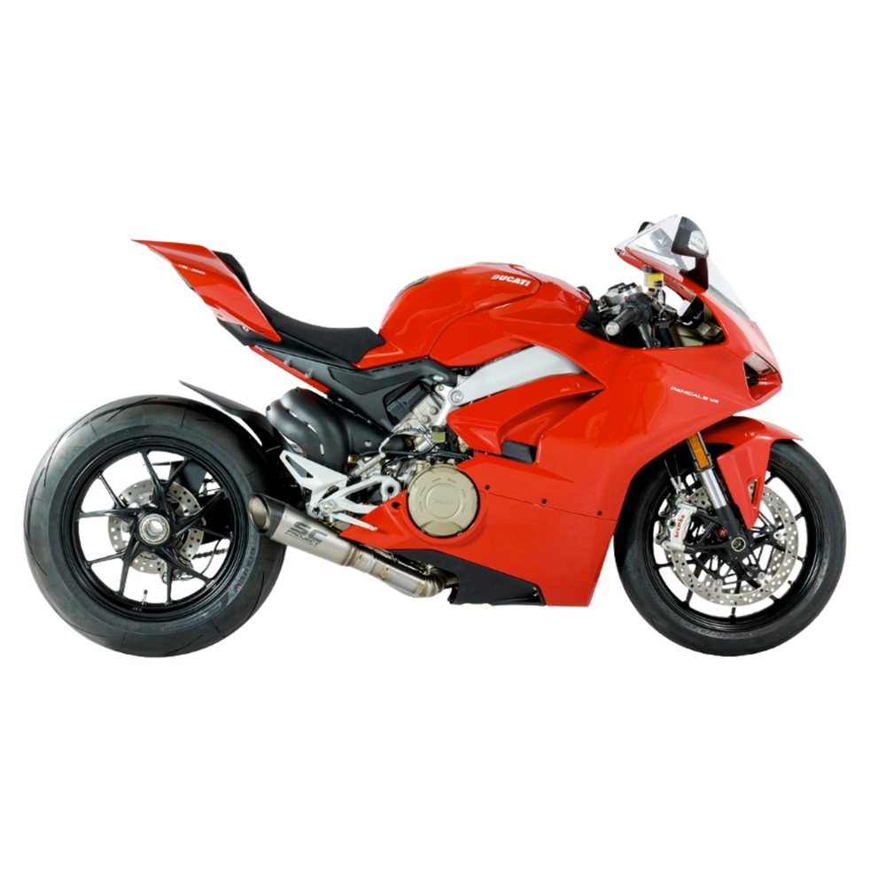 SC-Project S1 Half System Exhaust - Ducati Panigale V4 / Panigale V4 S 2018-2024