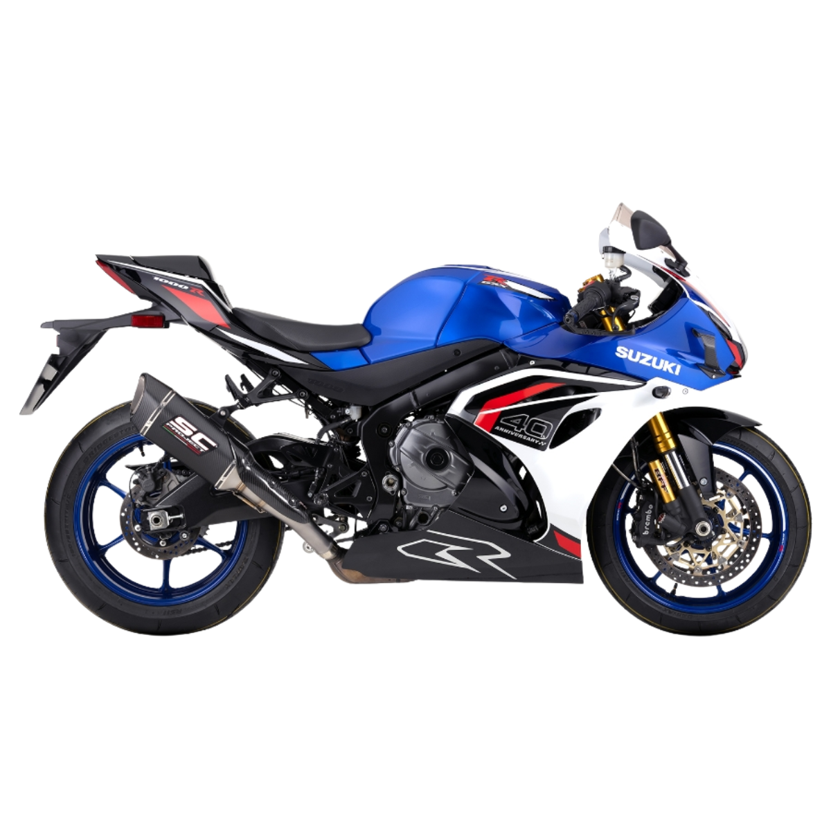 SC-Project SC1-R Exhaust (250mm) - Suzuki GSX-R1000R 2026-2027