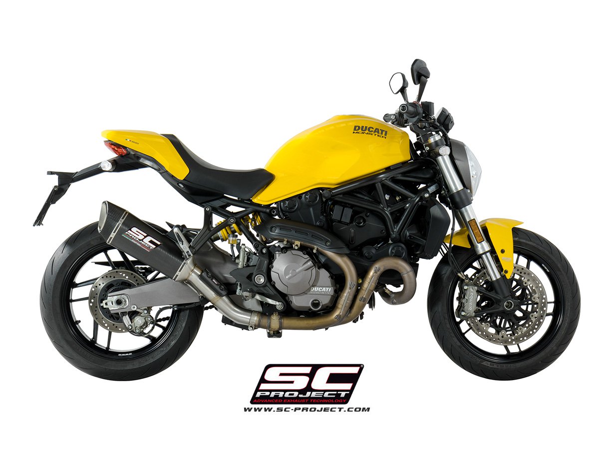 SC-Project SC1-R Exhaust - Ducati Monster 821 / Monster 1200 2016-2021