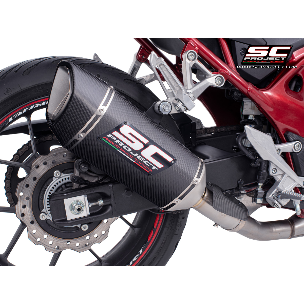 SC-Project SC1-R Exhaust - Honda CB750 Hornet 2025-2026