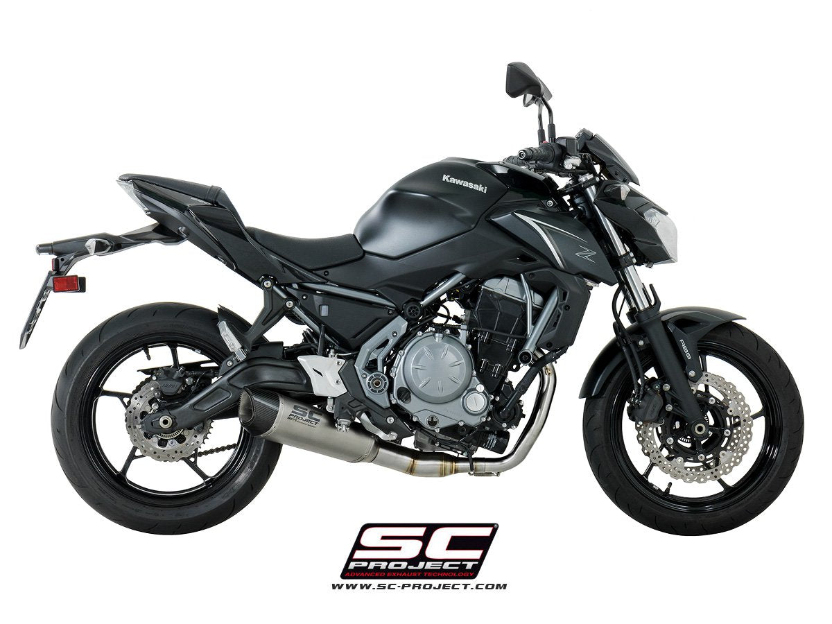 SC-Project SC1-R Full System Exhaust - Kawasaki Ninja 650 / Z650 2017-2022