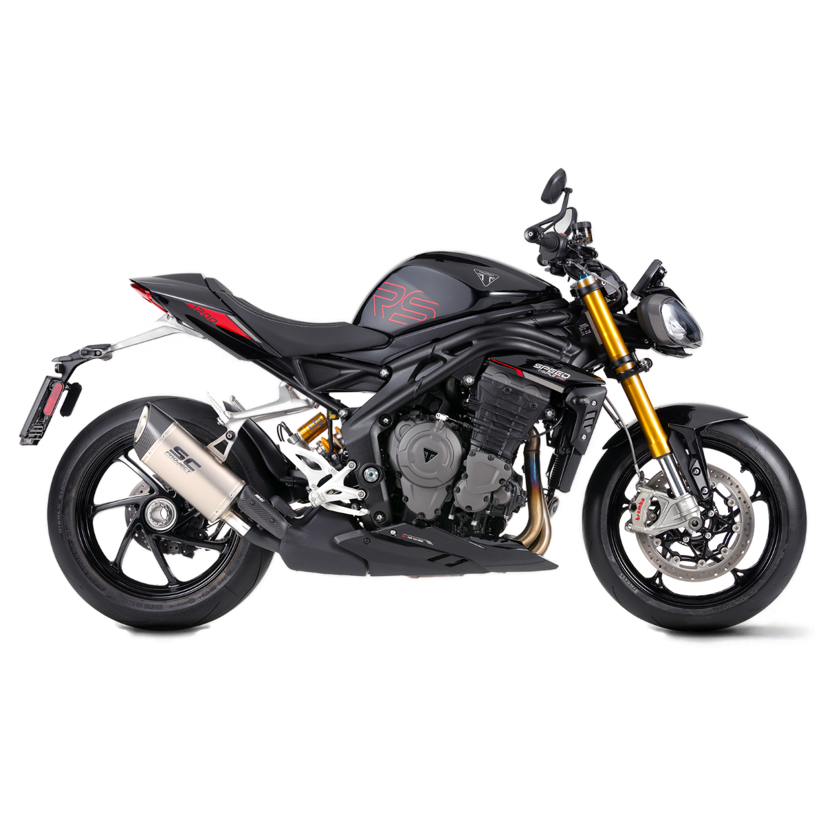 SC-Project SC1-R GT Exhaust - Triumph Speed Triple 1200 RS 2025-2026