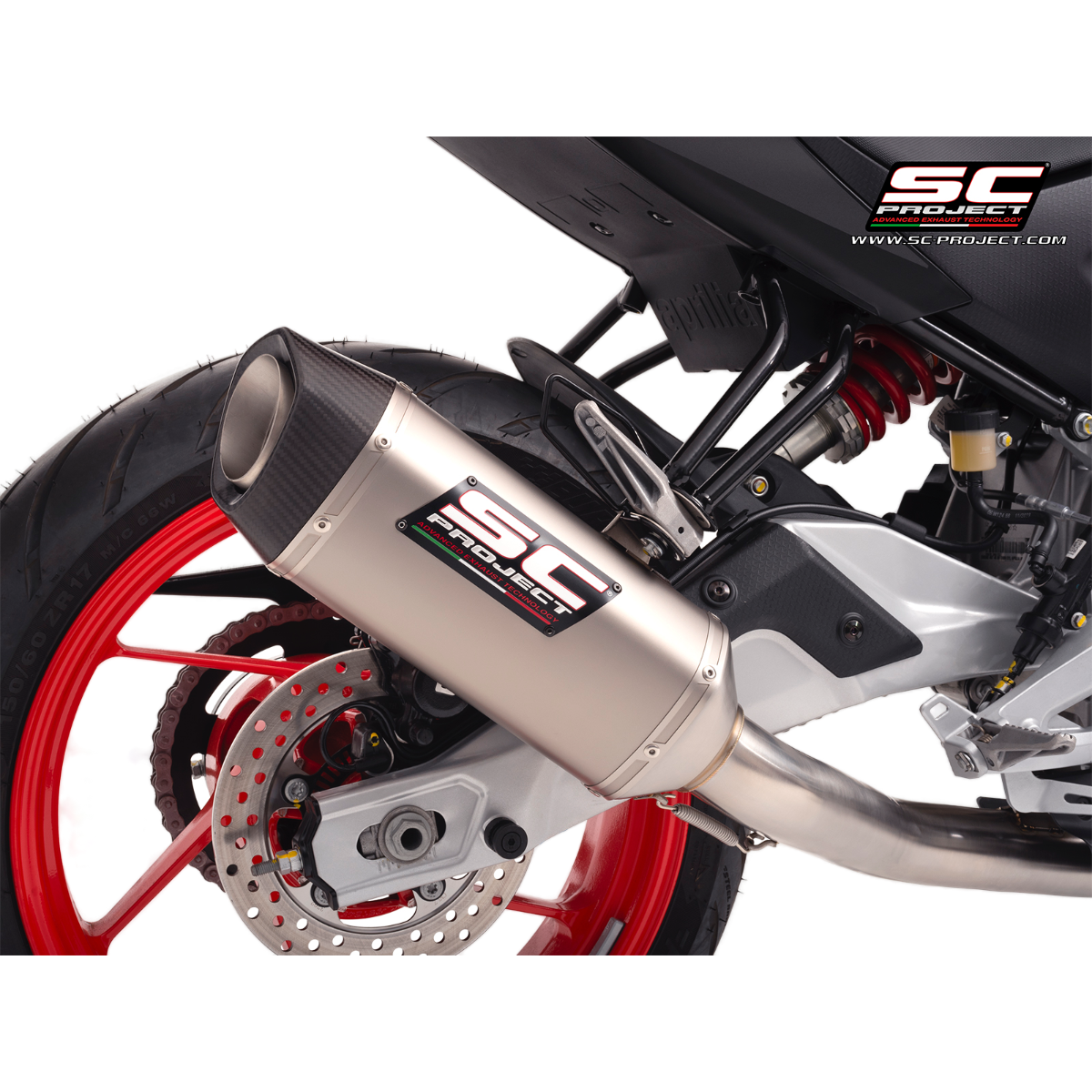 SC-Project SC1-S Full System Exhaust - Aprilia RS 457 / Tuono 457 2024-2026