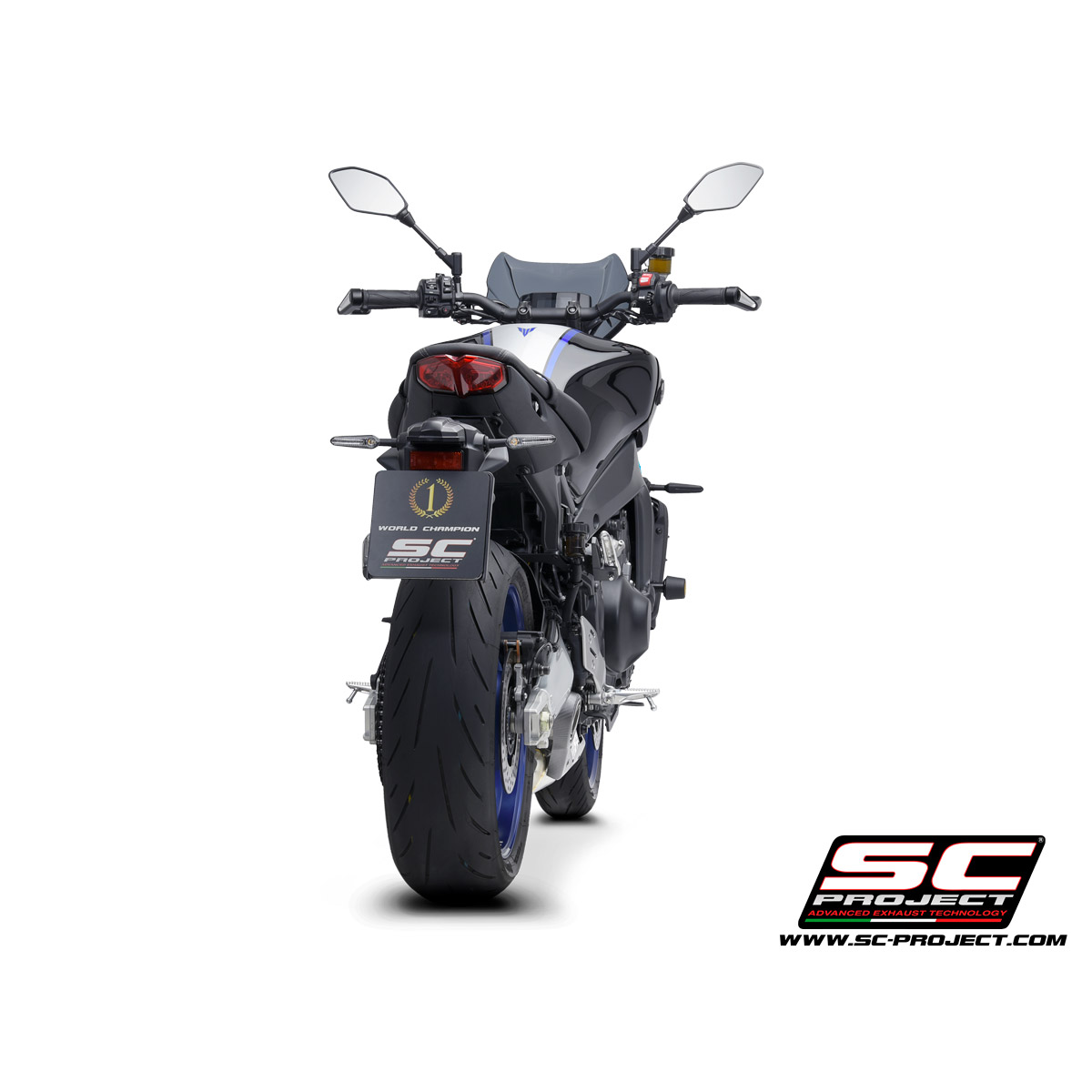 SC-Project STR-1 Full System Exhaust - Yamaha MT-09 / MT-09 SP 2021-2026