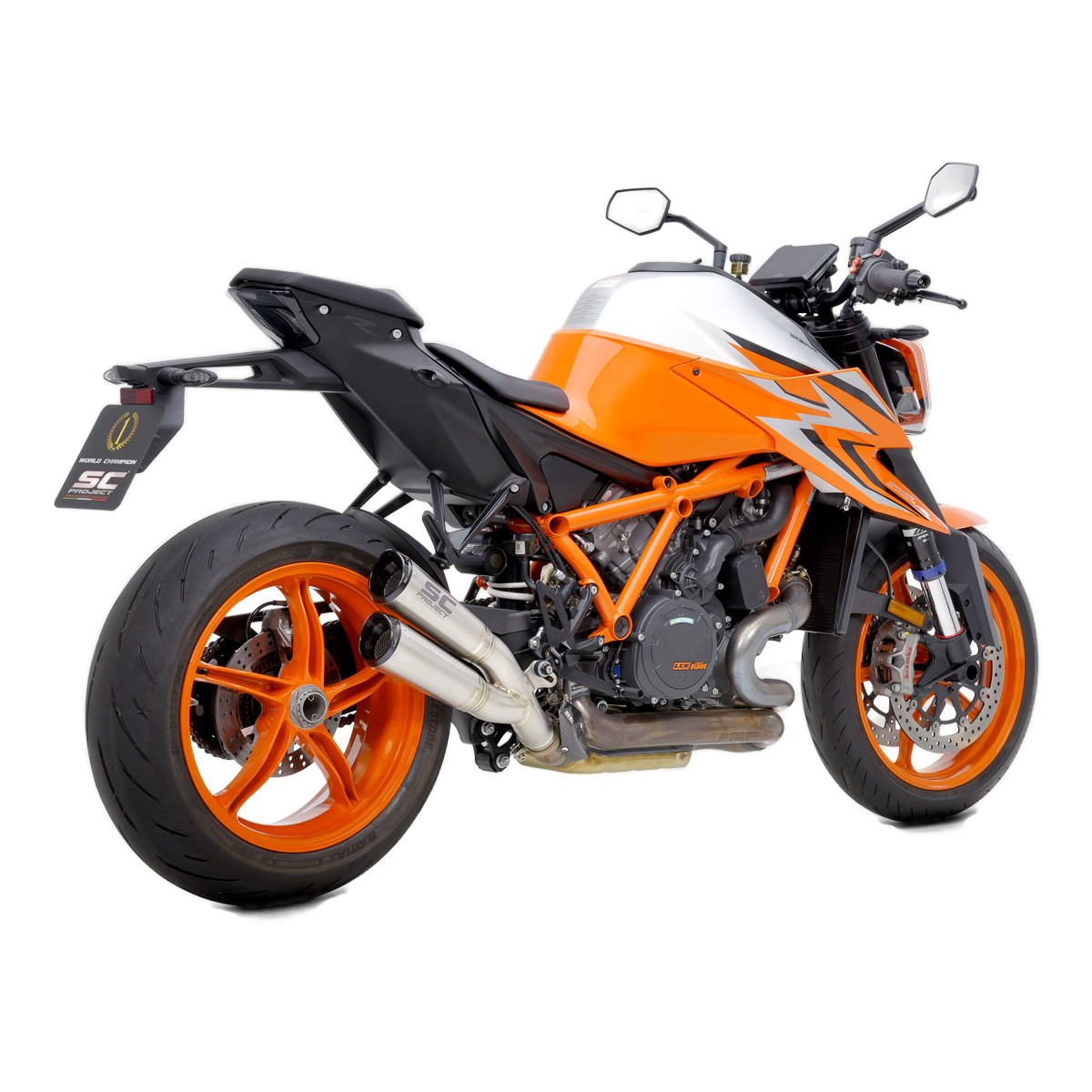 SC-Project Twin S1-CNC Exhaust - KTM 1290 Super Duke R 2020-2023