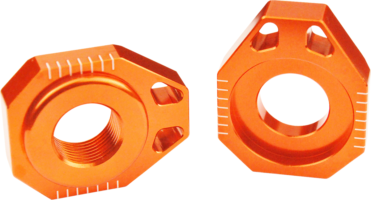 SCAR RACING Axle Blocks - Orange / KTM 1231-1818
