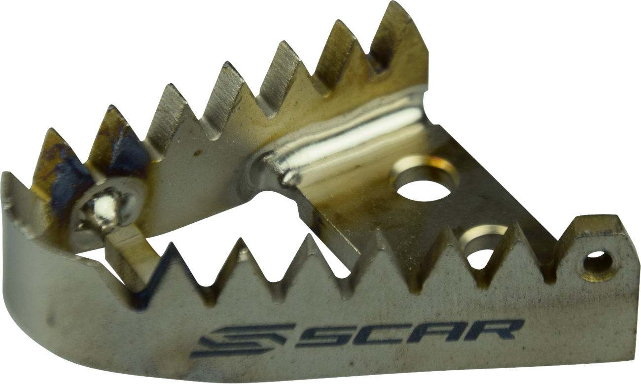 SCAR RACING Brake Tip - Brake Pedal Tip / Titanium 1620-2688