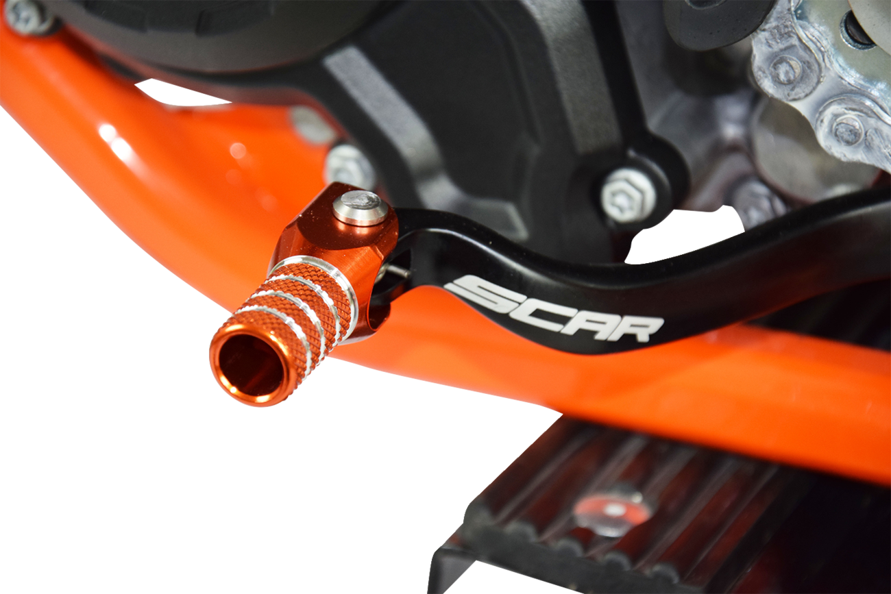 SCAR RACING Gear Pedals - Shift Lever / Orange / Gas Gas/Husqvarna/KTM 1602-0998