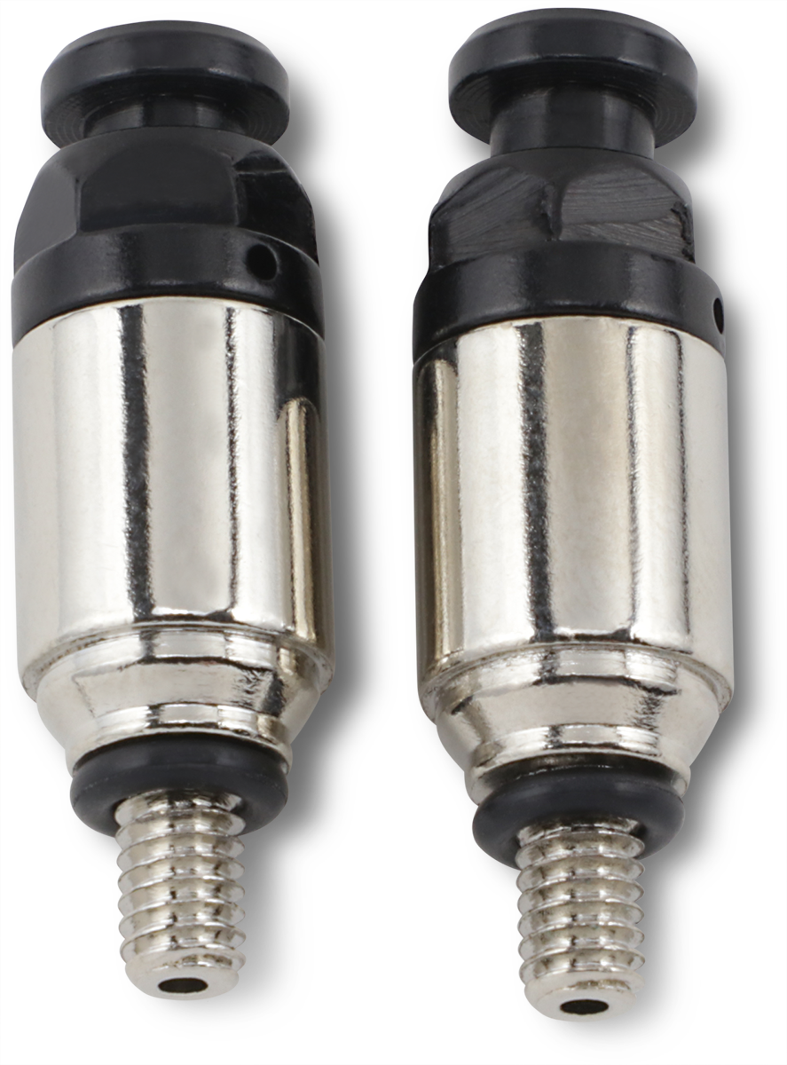 SCAR RACING Motocross Fork Air Bleeders - Fork Air Bleeder / M4 x 0.7 / WP/Mar/Ohl/Pai / Black 0404-0141