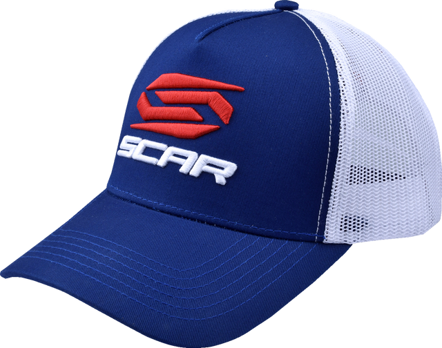 SCAR RACING Scar Trucker Hat - Navy Blue/White 2501-4790