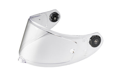SCORPION EXO EXO-WARP RACE FACESHIELD CLEAR PINLOCK W/ TEAR-OFF POSTS - 53-WAR-51