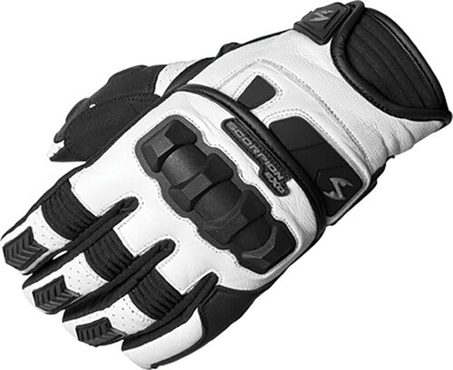 SCORPION EXO KLAW II GLOVES WHITE MD