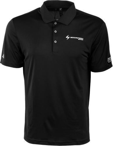 SCORPION EXO SCORPION POLO BLACK/WHITE 2X