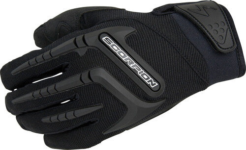 SCORPION EXO SKRUB GLOVES BLACK MD