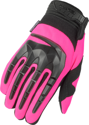 SCORPION EXO SKRUB II GLOVES PINK LG