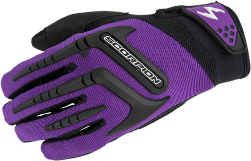 SCORPION EXO WOMEN'S SKRUB GLOVES PURPLE MD
