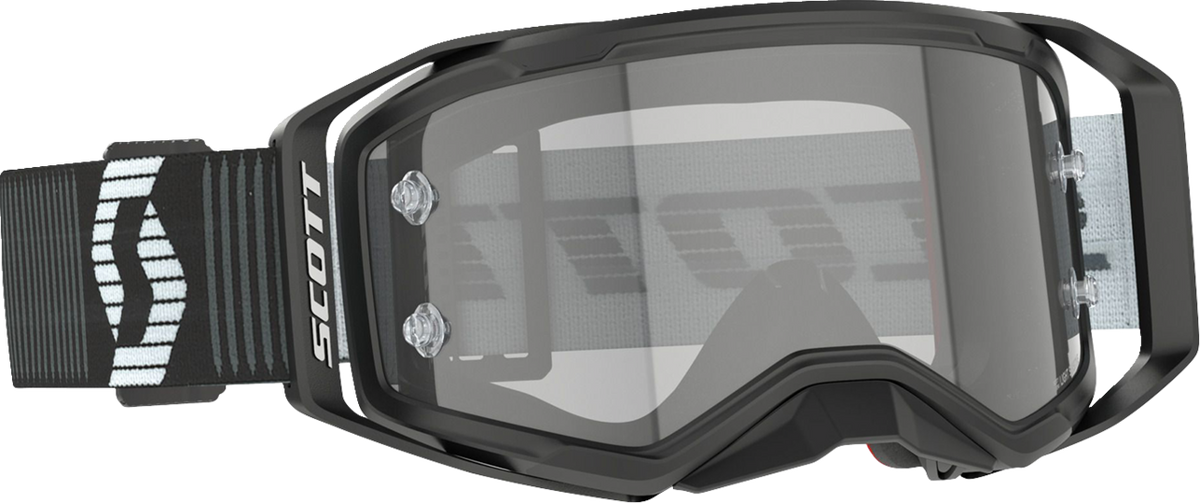 SCOTT Prospect 2.0 LS Goggle - Black/White / Light Sensitive / Gray Works Lens 2601-3828