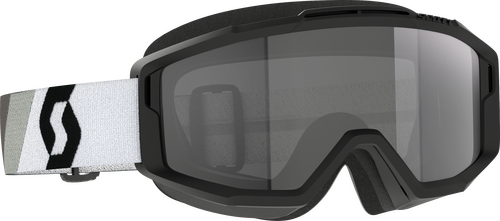 SCOTT SPLIT OTG SAND DUST GOGGLE PREM BLK/WHT DK GREY LENS