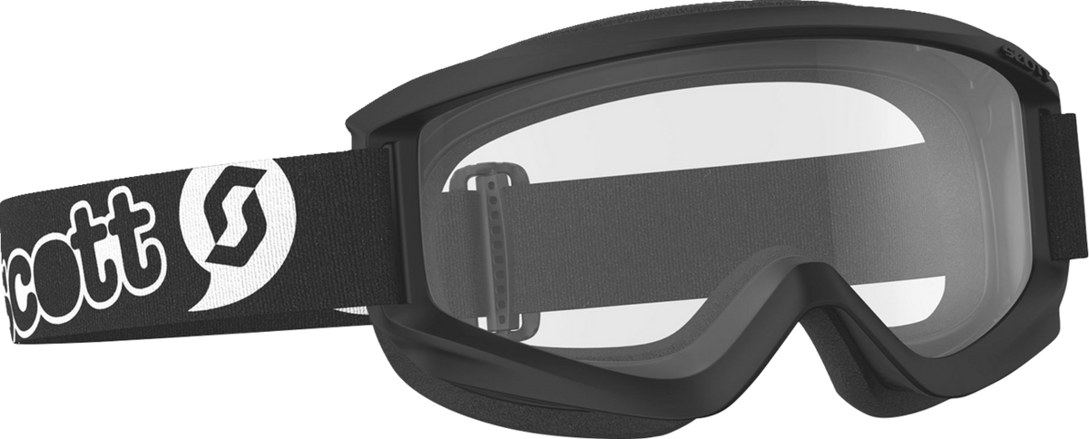 SCOTT Youth Agent Goggle - Black / Clear Works Lens 2601-3428
